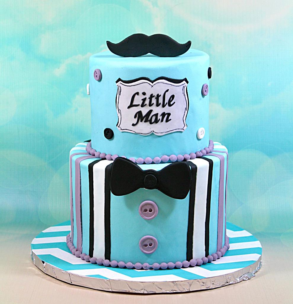 Little Man Theme Fondant Cake for your kid's special birthday party |  Hyderabad