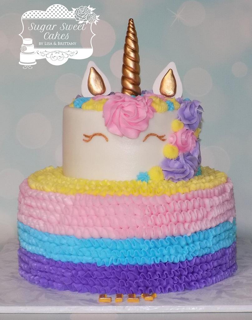 Pastel Unicorn - Decorated Cake by Sugar Sweet Cakes - CakesDecor