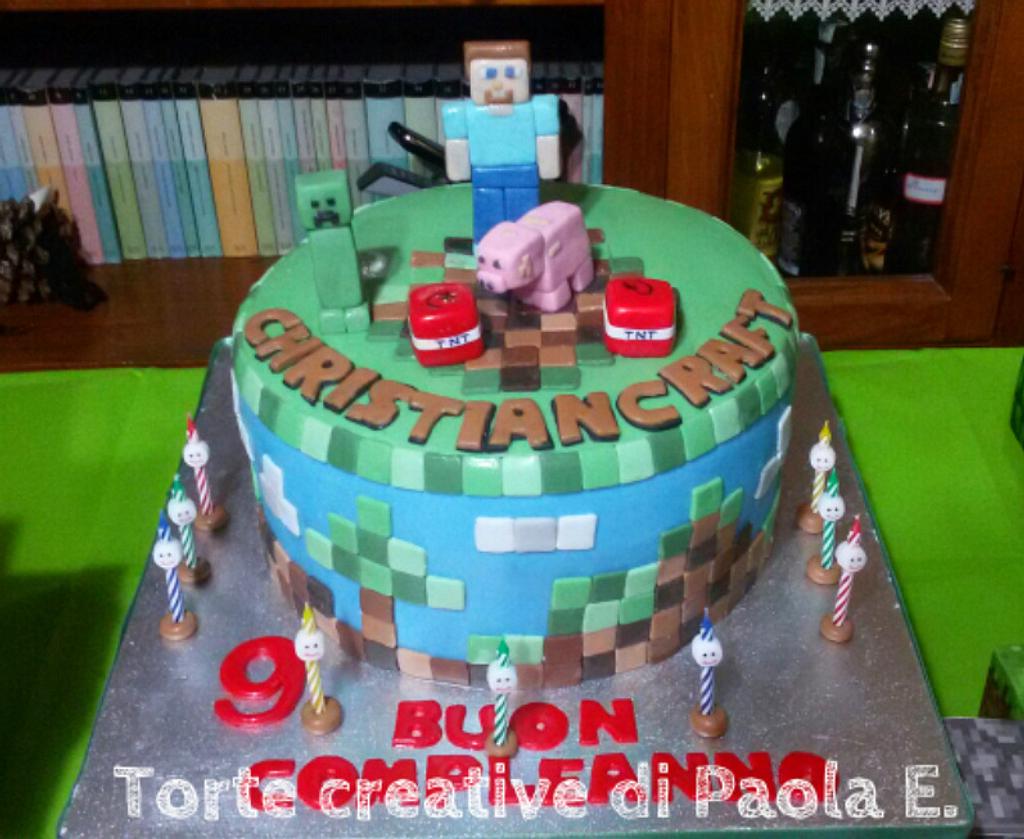 Cake search: torta minecraft - CakesDecor