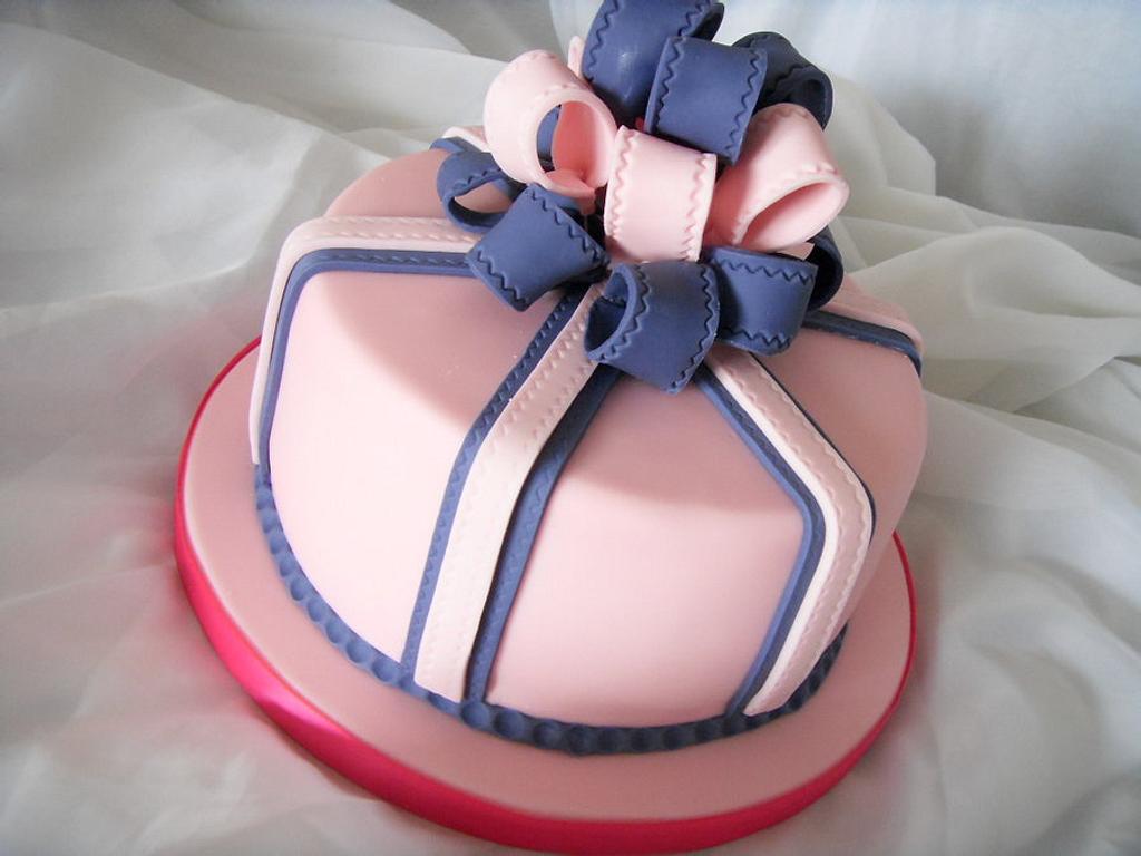 Ribbons and Bows Cake by Baking Arts