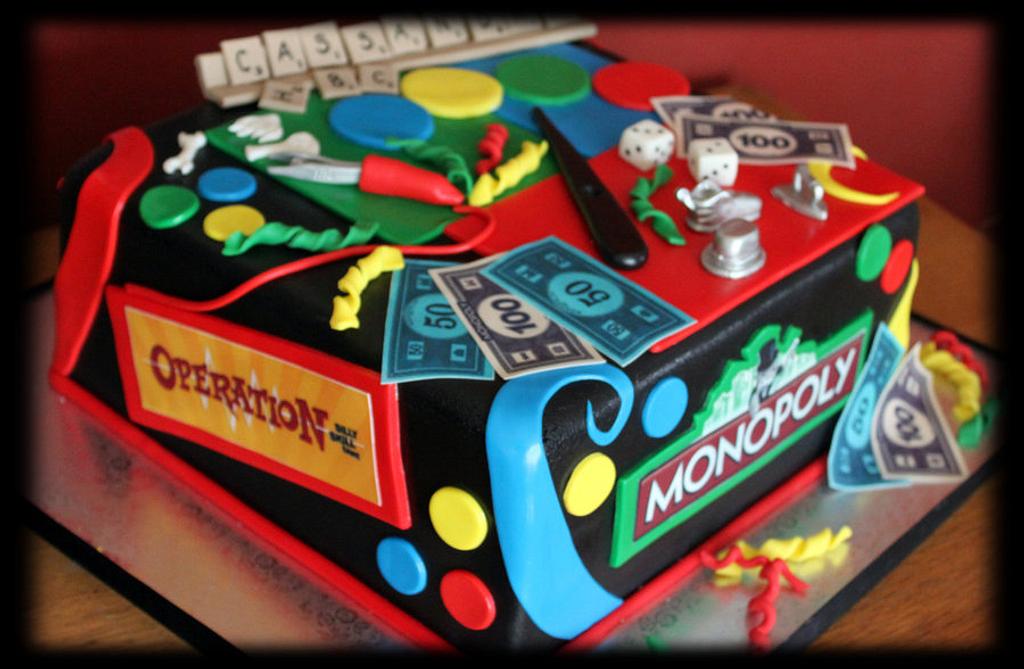 Game Night!!! - Cake by Sandrascakes - CakesDecor