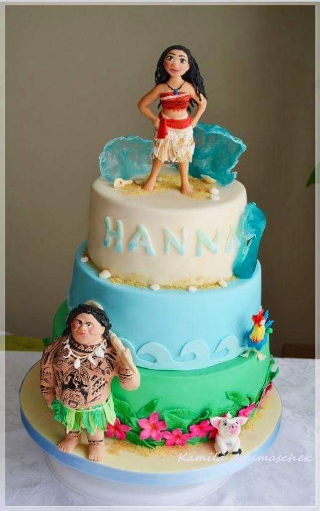 Vaiana / Moana - Cake by KamilaAdamaschek - CakesDecor