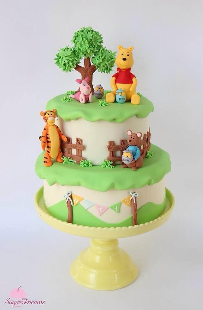 Rachithri Fernandopulle on Instagram: Winnie the pooh theme cake