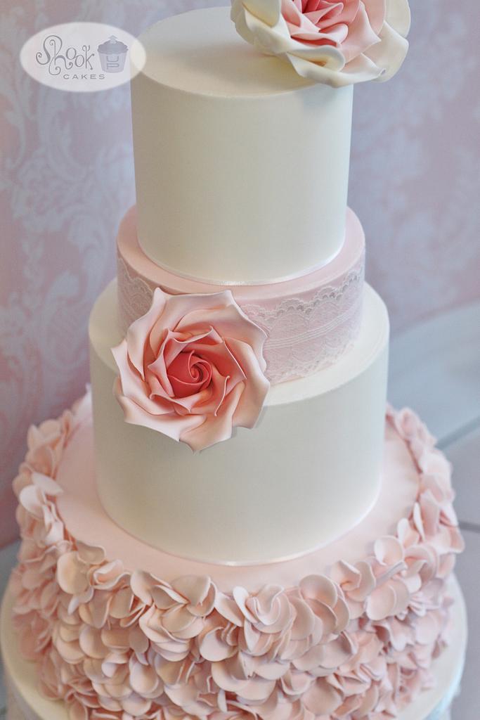 Vintage Wedding Cake! - Cake by Leila Shook - Shook Up - CakesDecor