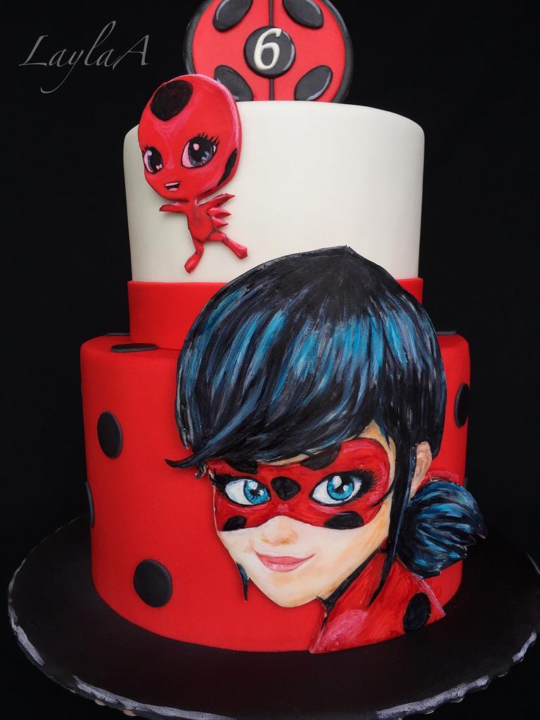 Miraculous: Tales Of Ladybug & Cat Noir - Cake By Layla A - Cakesdecor