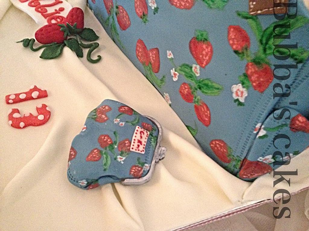 cath kidston strawberry bag