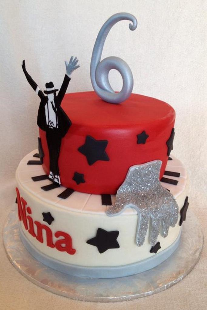 Michael Jackson Birthday Cake Cake by Dakota's Custom CakesDecor