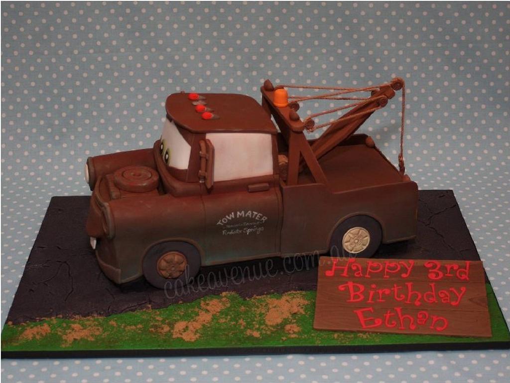 Tow Mater Cake - Cake by CakeAvenue - CakesDecor