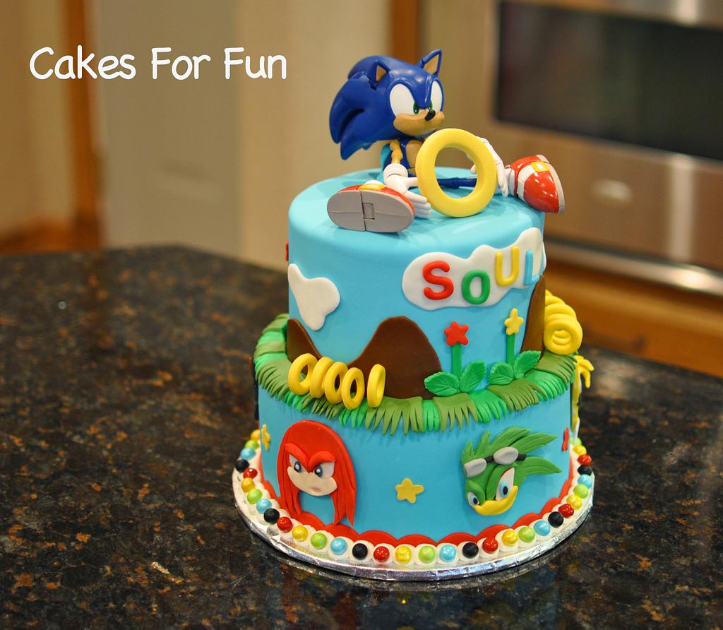 Sonic The Hedgehog Cake By Cakes For Fun Cakesdecor