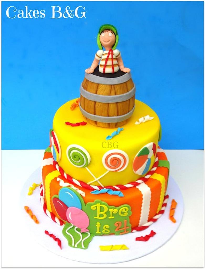 El Chavo del 8 - Decorated Cake by Laura Barajas - CakesDecor