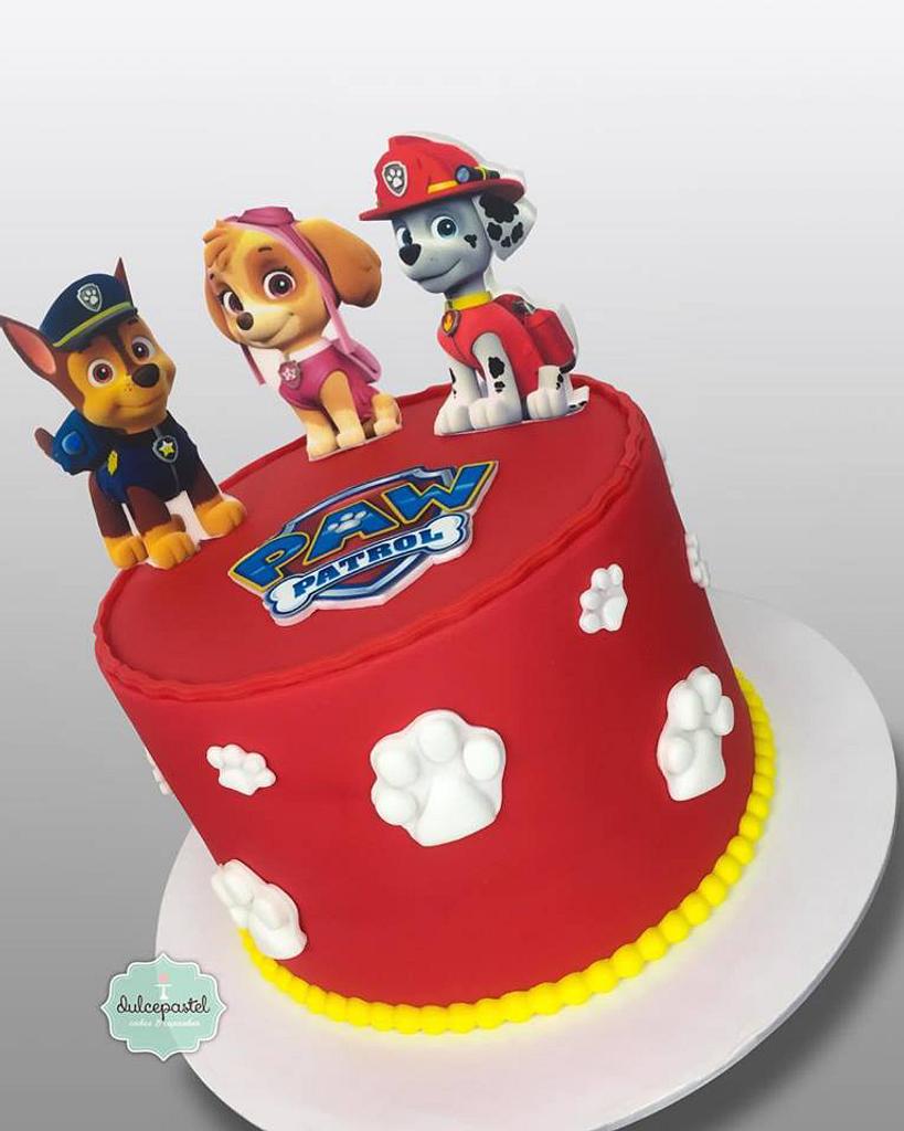 Torta Patrulla Caninca - Paw Patrol Cake - Decorated Cake - CakesDecor