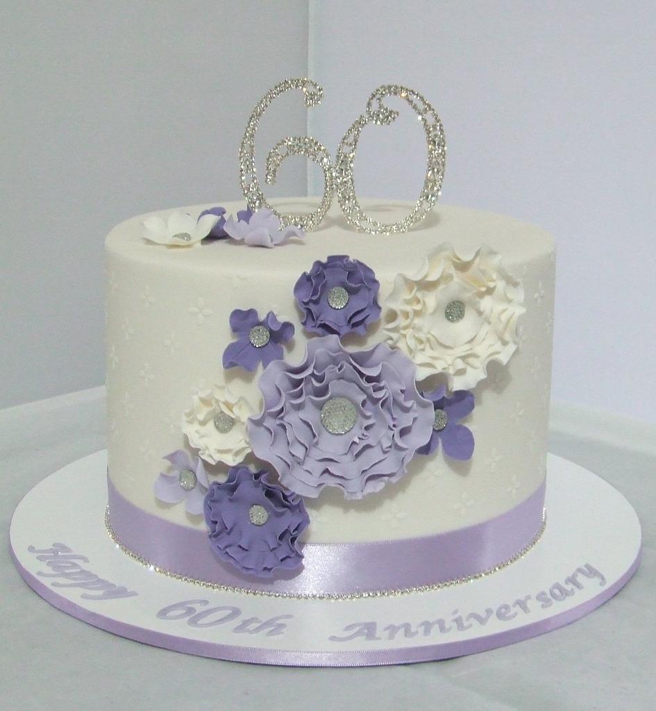 60th Wedding Anniversary Cake Cake By Cake A Chance On CakesDecor