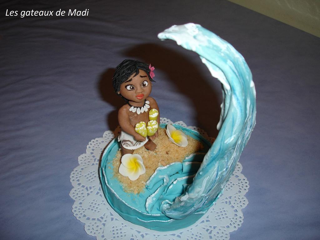 Baby Moana Cake By Ginaraicu Cakesdecor