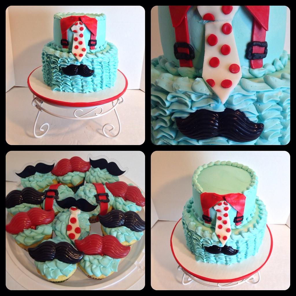 Little man cake - Cake by Sheri Hicks - CakesDecor