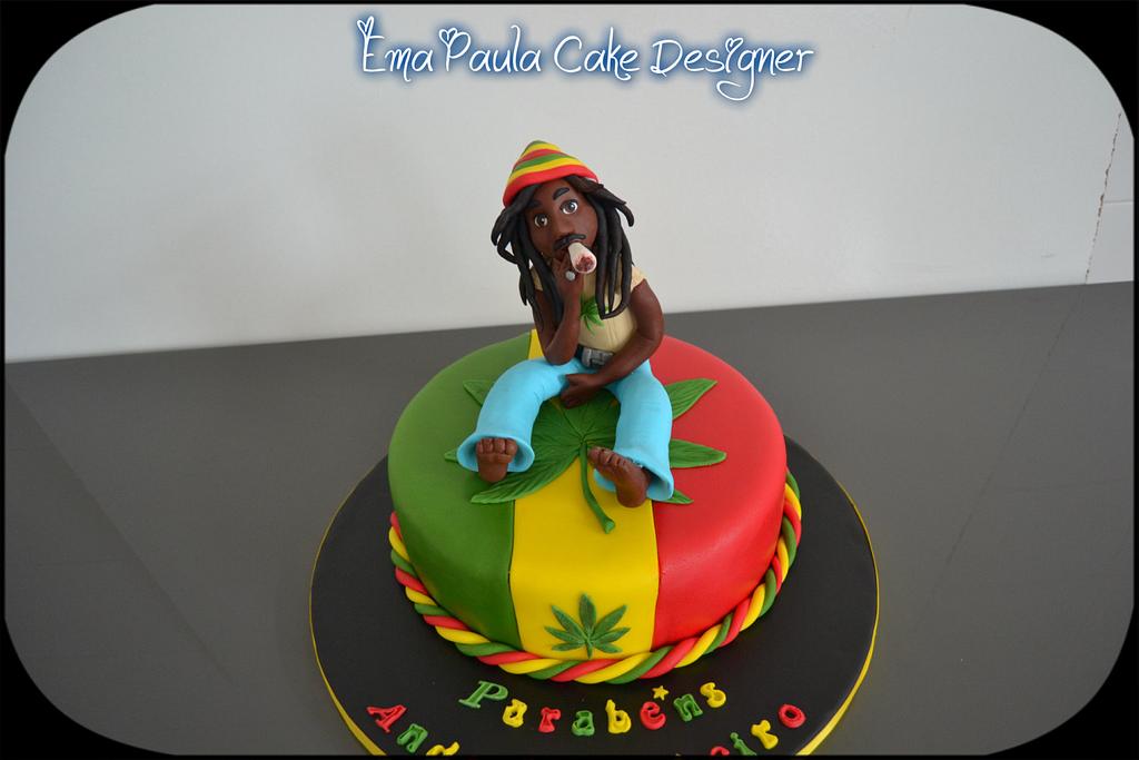 Bob Marley Cake Cake By Emapaulacakedesigner Cakesdecor