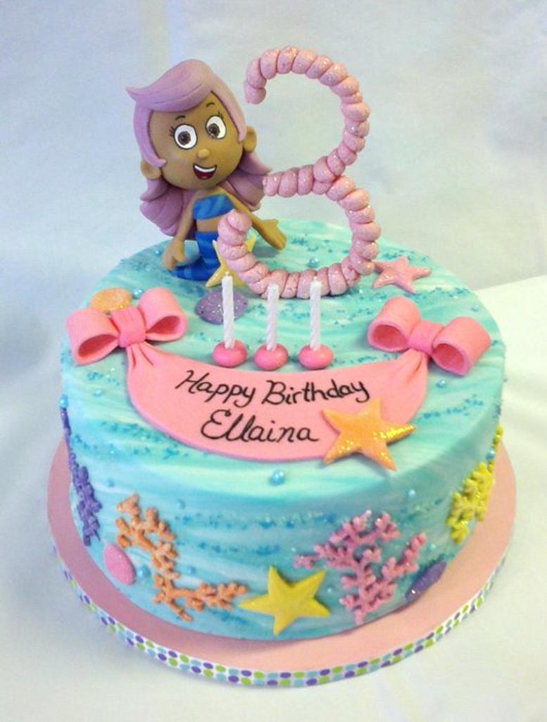 Bubble Guppies cake (3633) | 2 tier Bubble Guppies cake with… | Flickr
