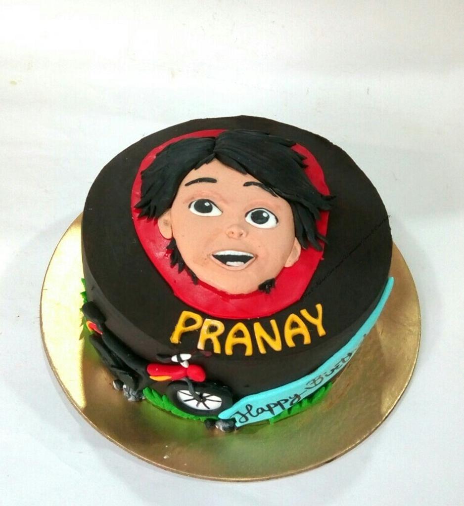 Birthday Cake With Shiva Cartoon, HD Png Download - 620x630 PNG - DLF.PT