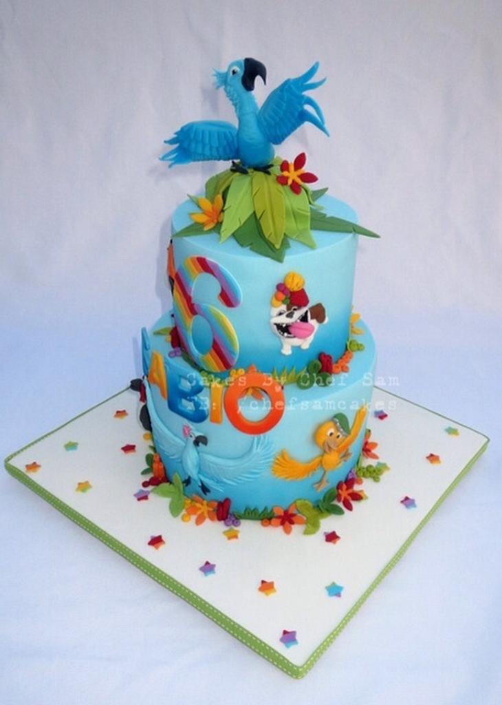 Rio Cake - Cake By Chefsam - Cakesdecor