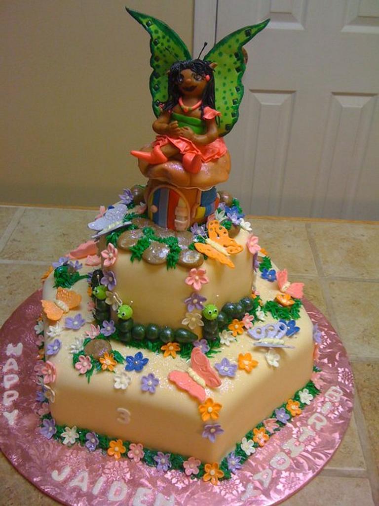 Fairy Birthday Cake | Tracy made a fairy cake for her cousin… | Aaron  Forster | Flickr