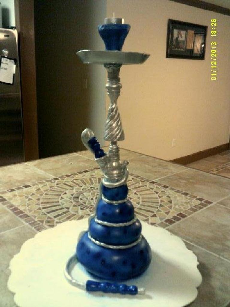 Hookah Cake Cake by Bella Noche Cakes CakesDecor