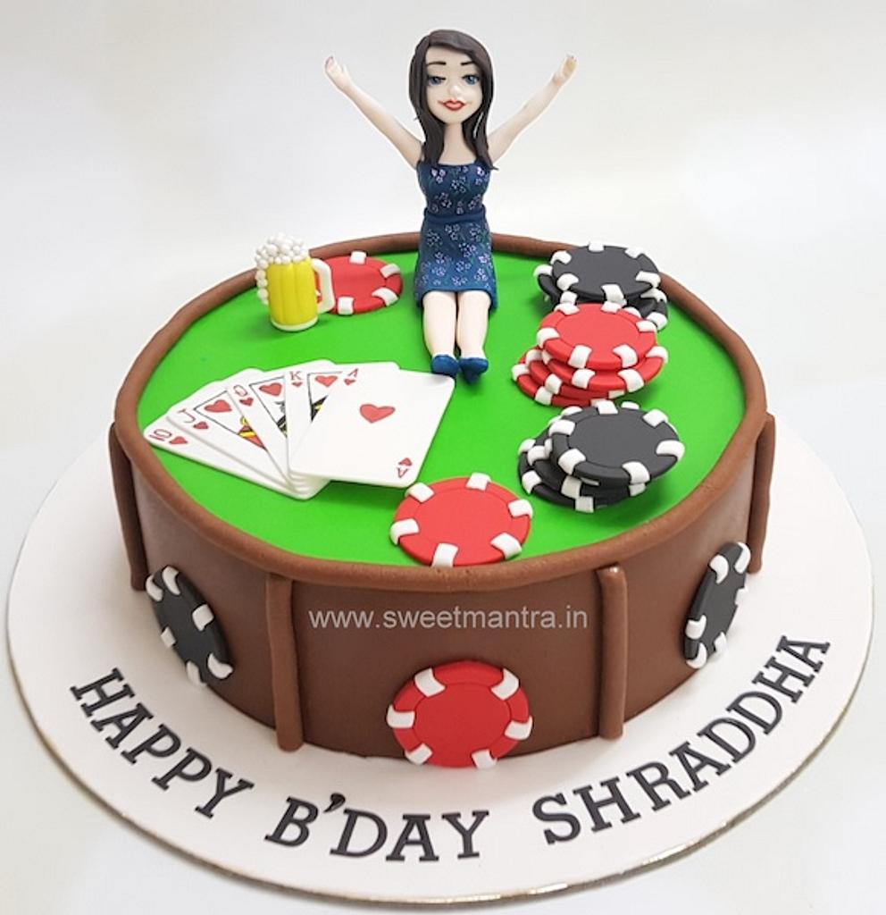 Casino Birthday Cake ⋆