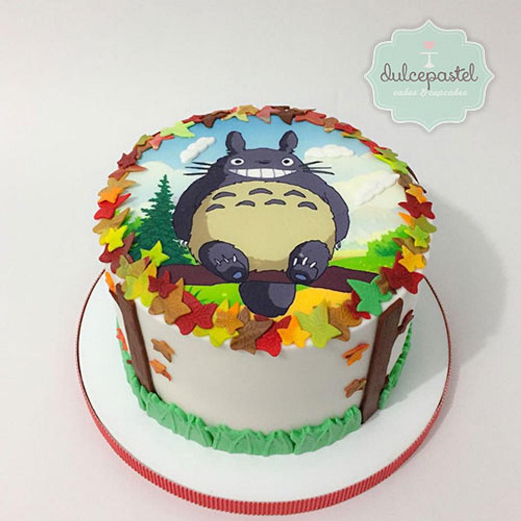 Torta Totoro Medellín - Decorated Cake by Dulcepastel.com - CakesDecor