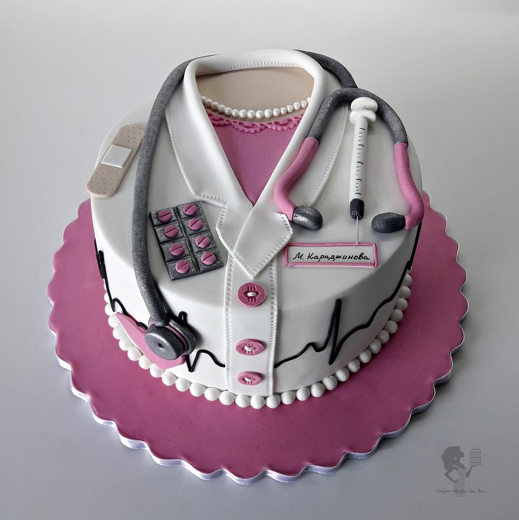 Mother's Day Nurse's Day Baking Cake Topper Decoration Angel Medicine Box  Receiver Female Nurse Girl Birthday Dessert Plugin In - AliExpress