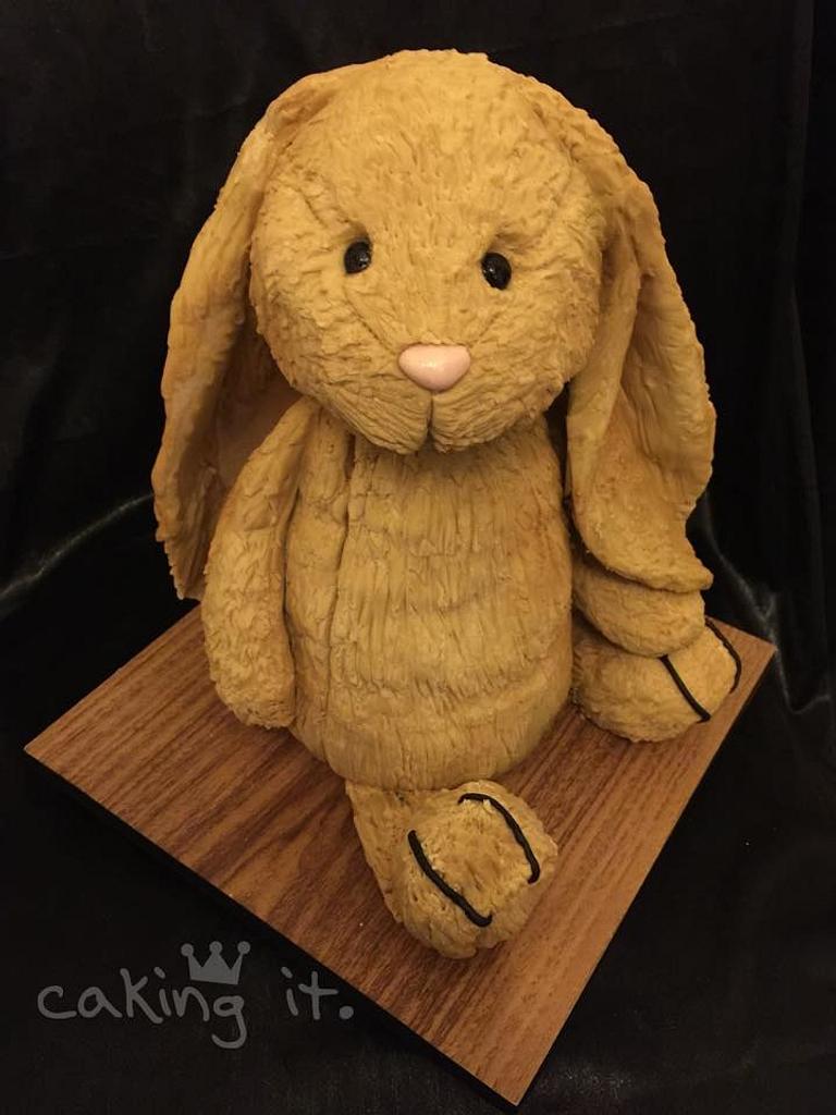 jellycat bunny cake