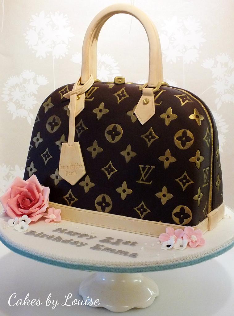 Louis Vuitton Purse Cake, Designer Cake