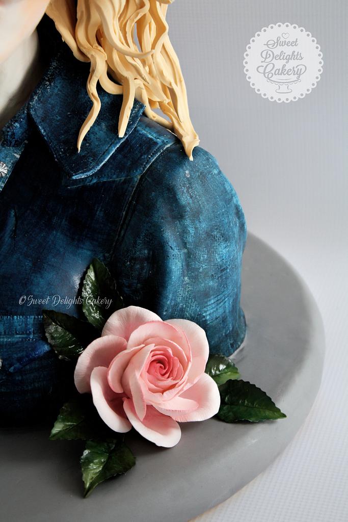 Happy Birthday Dolly! Cake by Sweet Delights Cakery CakesDecor