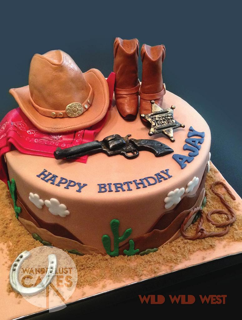 Wild Wild West - Decorated Cake by Wanderlust Cakes - CakesDecor