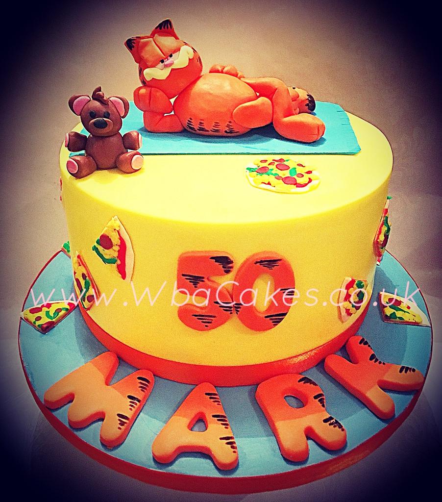 Garfield - Decorated Cake by wba cakes - CakesDecor