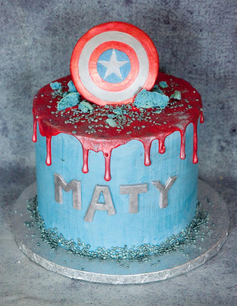 Superhero Spider man Hulk Batman Captain America Birthday cake topper  display | eBay