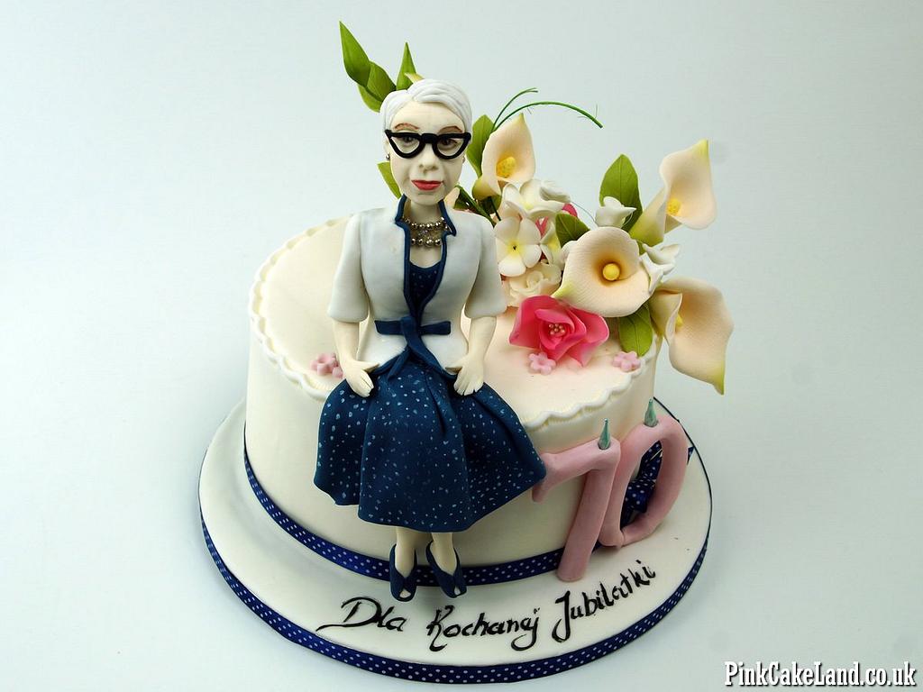 70th Birthday Cake for Woman - Decorated Cake by Beatrice - CakesDecor