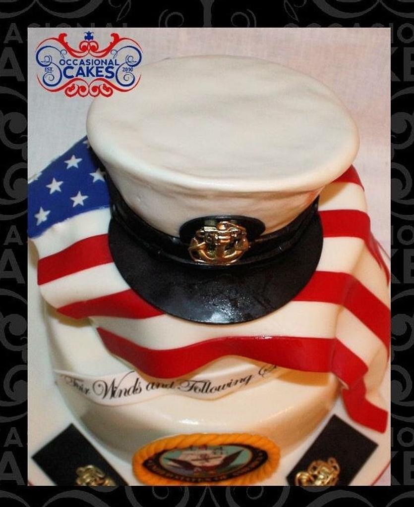 Anchors Away - Cake by Occasional Cakes - CakesDecor