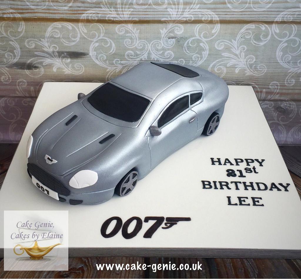 JAMES BOND 007 BIRTHDAY PERSONALISED 7.5 INCH PRE-CUT EDIBLE ICING CAKE  TOPPER DECORATION : Amazon.co.uk: Grocery