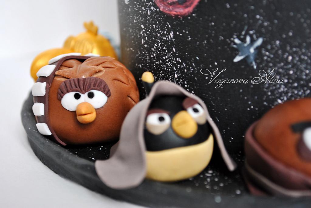 Angry Birds Star Wars cake - Cake by Alina Vaganova - CakesDecor