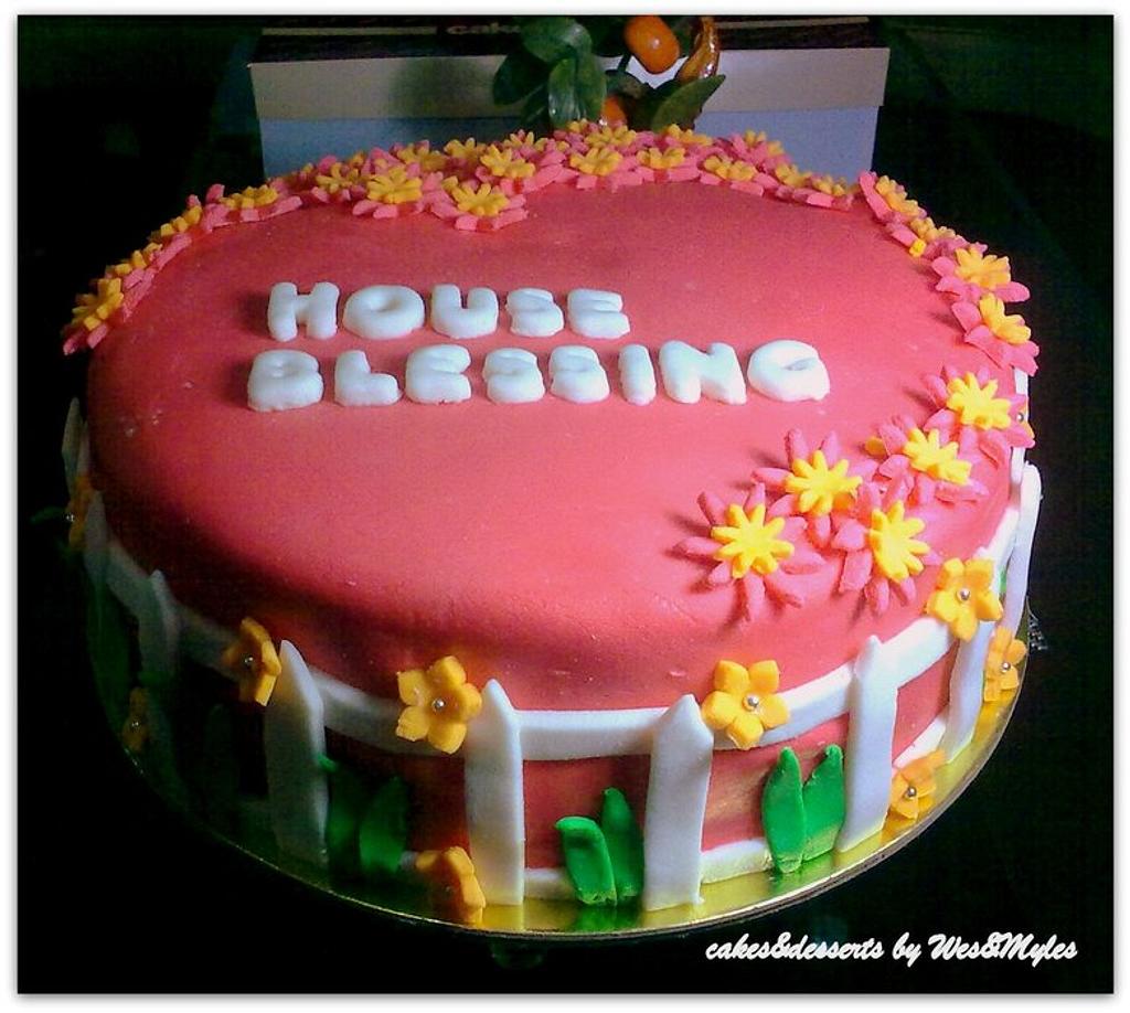 House Blessing cake - Cake by Tina Salvo Cakes - CakesDecor