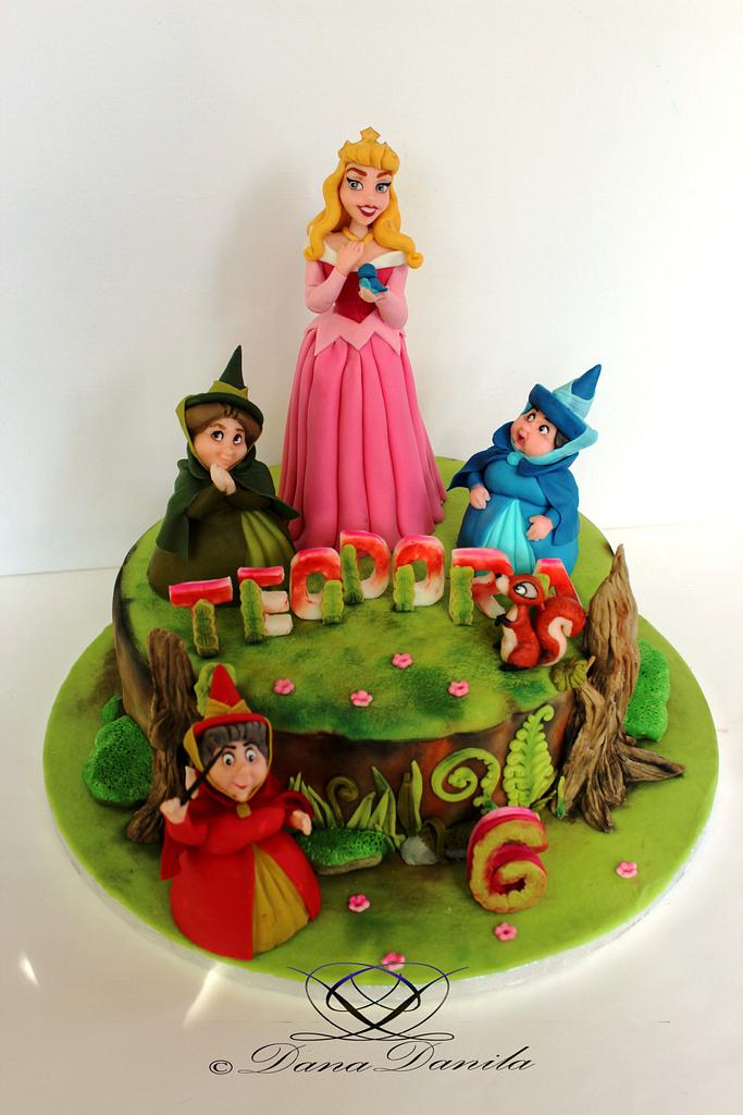 Sleeping Beauty Cake Cake By Dana Danila CakesDecor   Mng9vay5utpizszl07rm 