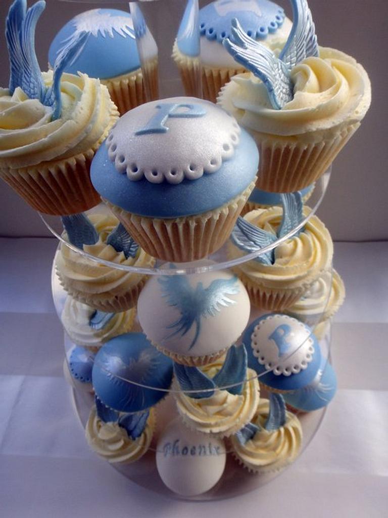 Baby Shower Cupcakes for Phoenix - Cake by Truly Madly - CakesDecor