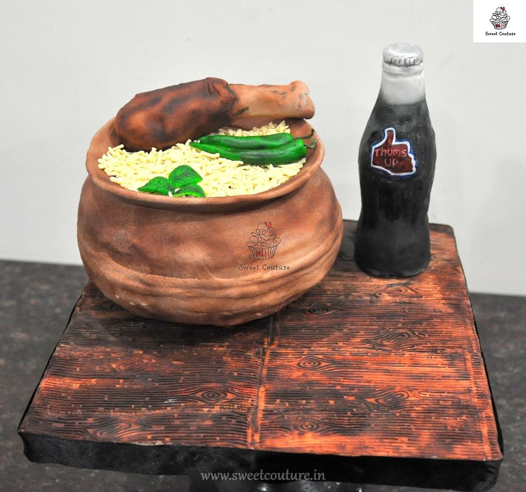 Best Biryani Handi Theme Cake / Clay Pot Biryani Cake In Pune | Order Online