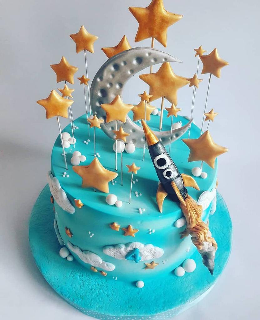 Rocket cake - Cake by Mariya Gechekova - CakesDecor