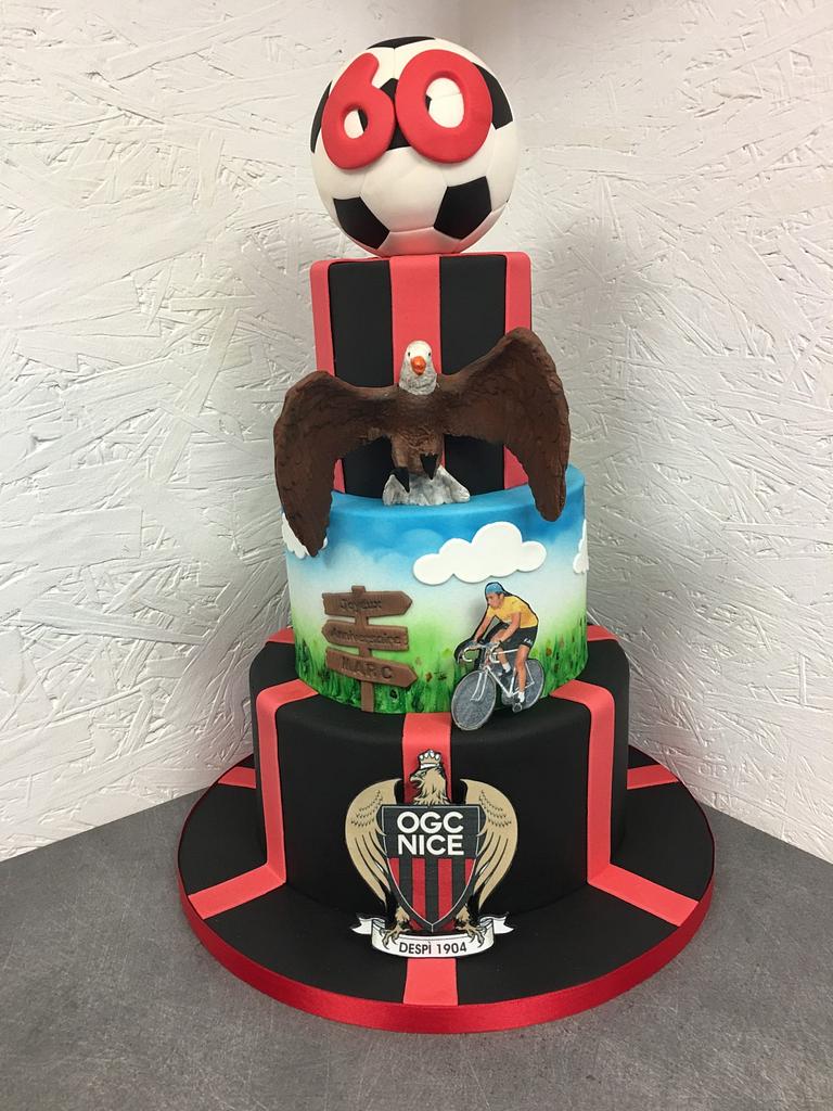 Ogc Nice Eddy Mercks Birthday Cake Cake By Gateaux Cakesdecor