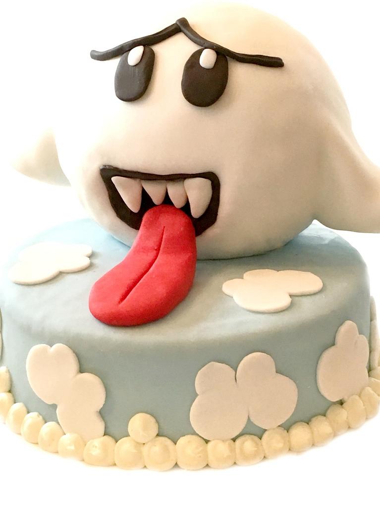 Cake topper Halloween Boo for cupcakes x6 - Planète Gateau
