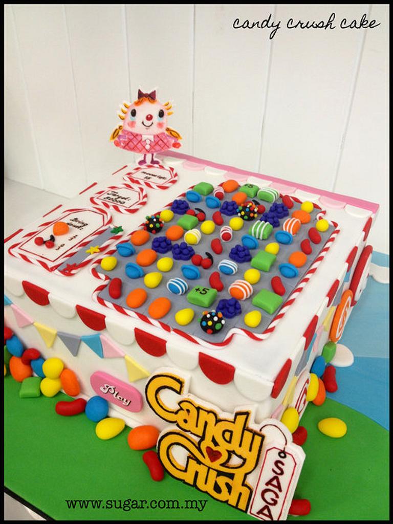 candy crush saga cake decorations