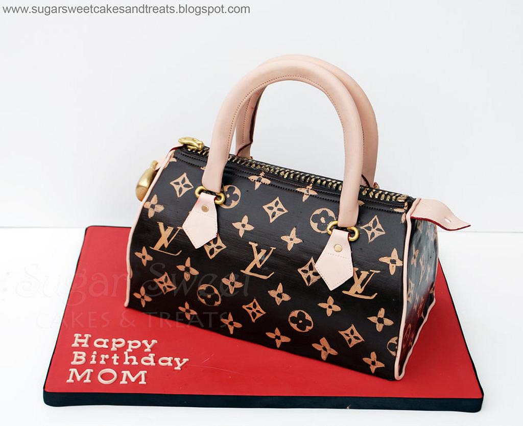 Louis Vuitton Cake Handbag  Purse cake, Fashion cakes, Louis vuitton cake