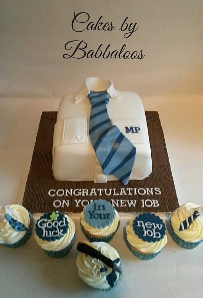 New Job Cake Cupcakrs Decorated By Babbaloos Cakesdecor - How To Get A Job As Cake Decorator
