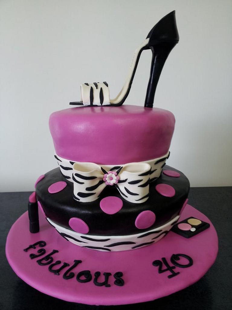 Fabulous 40 - Cake by hechoamano - CakesDecor
