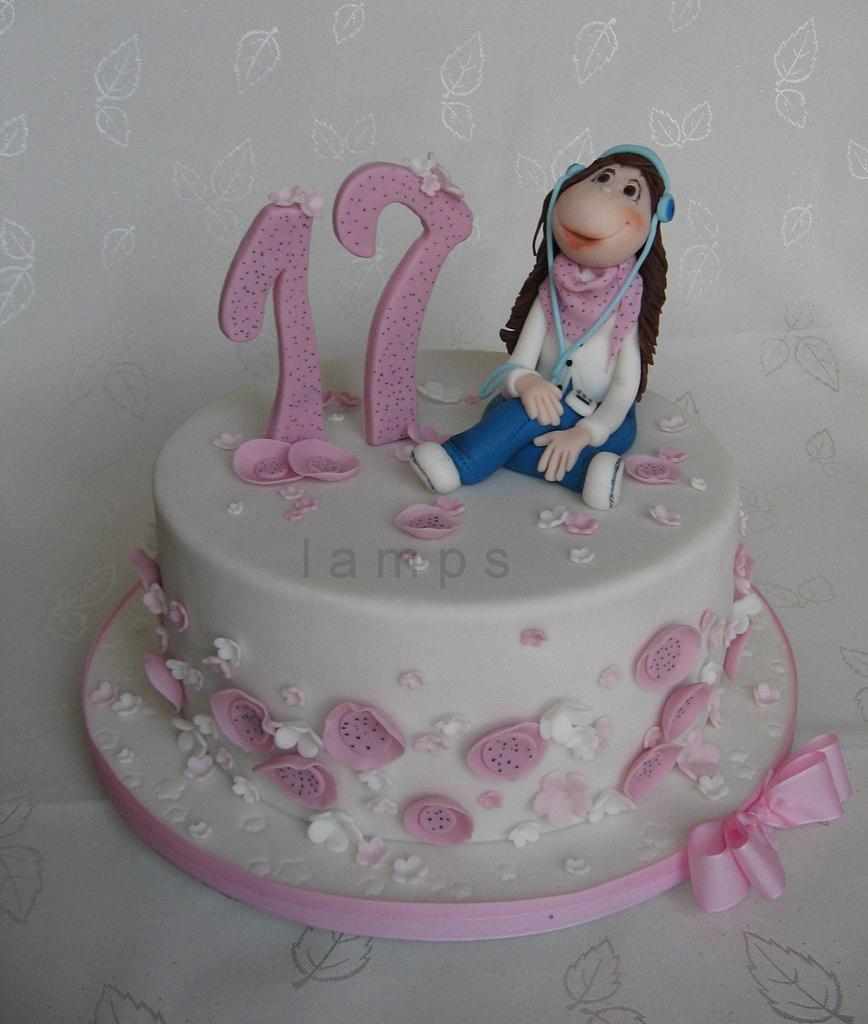 birthday cakes for girls 17th birthday