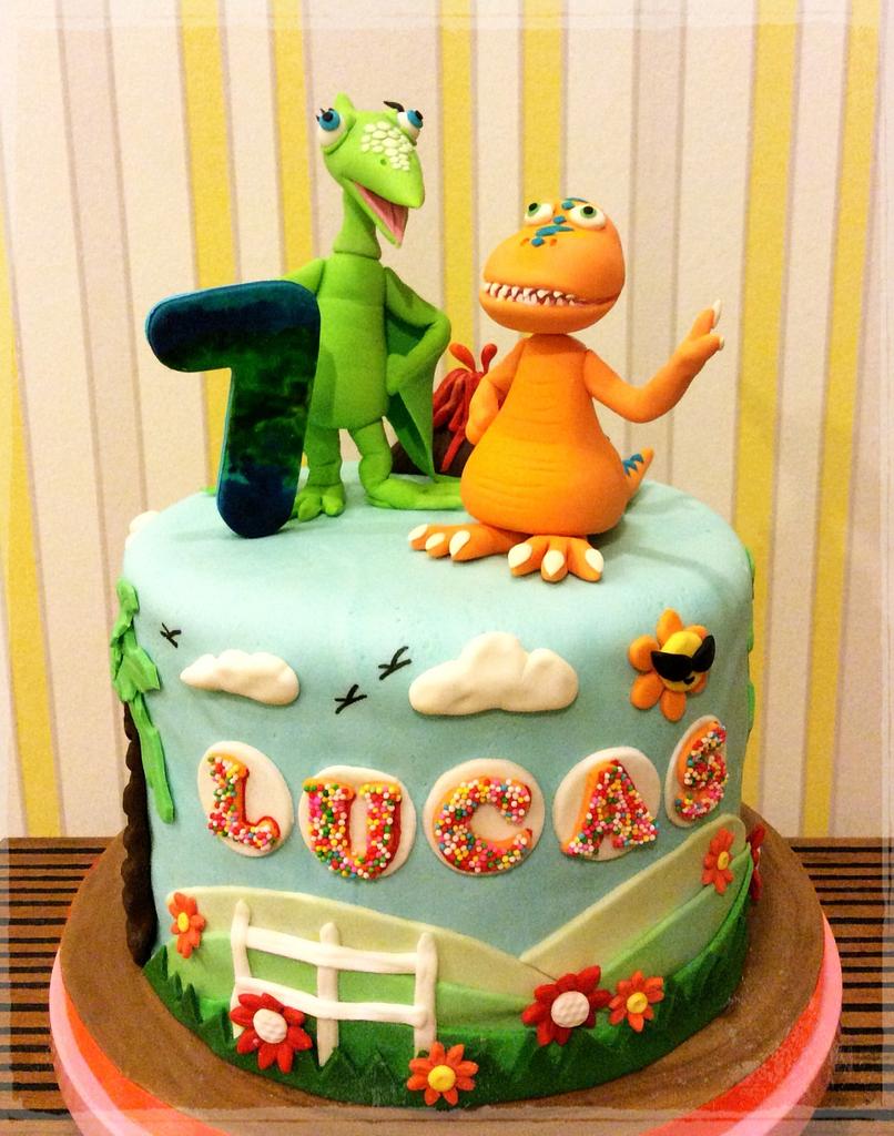 Dinosaur Birthday Cake ~ Intensive Cake Unit